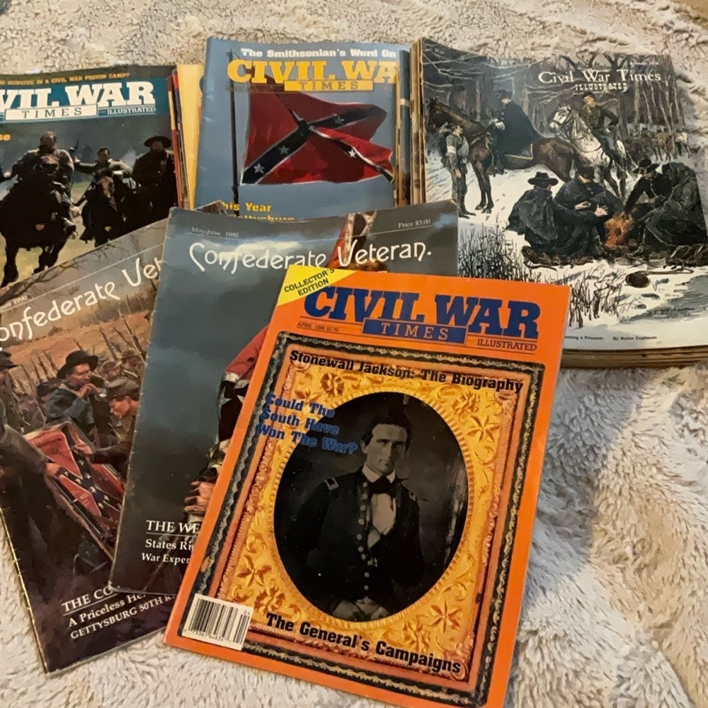 Civil War Times and Confederate Veteran Magazine Collection (22 editions)